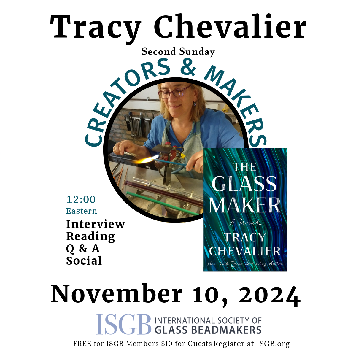 Tracy Chevalier Nov 2024